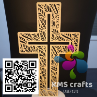 Decorative MDF Cross